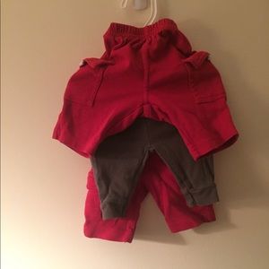 Newborn pants - set of three